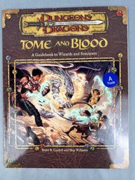 Dungeons & Dragons Tome & Blood Guidebook.