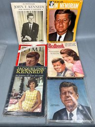 6 JFK Magazines.