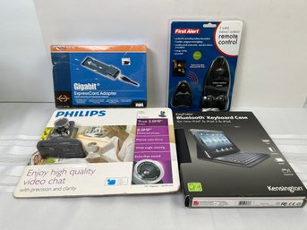 Gigabit Card Adapter, First Alert Light Remotes, Philips Webcam, Keyboard Case For Ipads