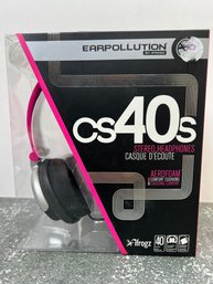 Ifrogz Earpollution Stereo Headphones CS 40s.