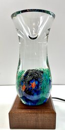 Zellique Art Glass Fish Bowl Vase *Local Pickup Only*