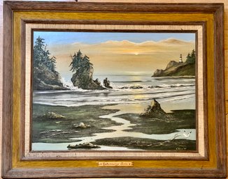 V. Allison Returning Tide Original Painting -Local Pick Up Only