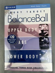 Sealed Package Balance Ball DVDs.