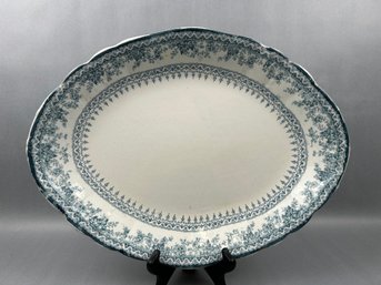 Large Antique Transferware Platter