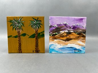 Two Mini O Dell Paintings