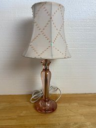 Small Pink Lamp