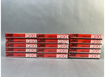 15 JVC GI-90 Cassettes.