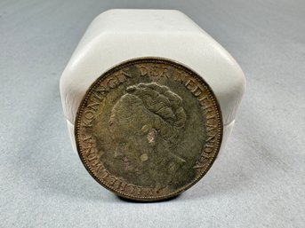 1932 Netherlands 2 1/2 Coin