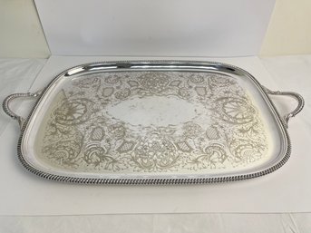 EG Webster & Son Silverplate Platter