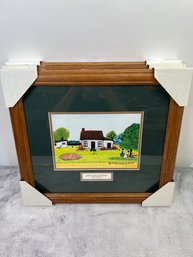 Ruth Russel Williams  A Quiet Summer Day Framed Print. Local Pickup