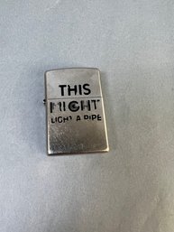 Vintage Zippo Lighter.