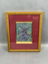 Framed Angel Painting