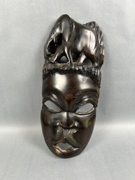 Wood African Mask