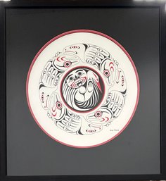 Alan Steeves Circle Of Life Artwork Framed  *Local Pickup Only*