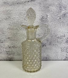 Glass Cruet With Top