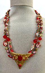 Thelma Paris Art Nuevo Style Necklace