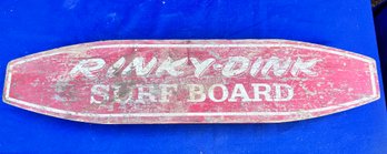 Vintage Rinky Dink Skateboard.