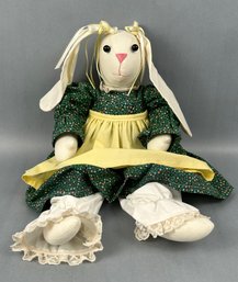 Vintage Plush Bunny Doll