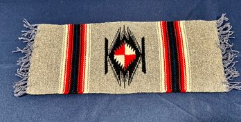 Small Wool Navajo Decorative Runner