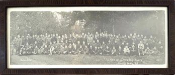 Vintage Marvin D. Boland Hike Of Tacoma Boy Scouts Photograph Framed