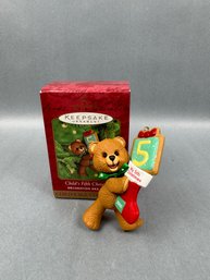 Hallmark Keepsake Ornament - Childs Fifth Christmas -2000