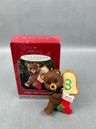 Hallmark Keepsake Ornament - Childs Third Christmas 1998