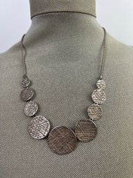 Modernist Sterling Necklace By Stefons