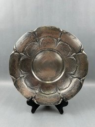 Art Nouveau Sterling Plate