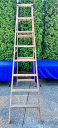 7 Foot Wood Ladder.