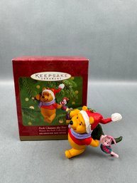 Hallmark Keepsake Ornament - Pooh Chooses A Tree- 2000