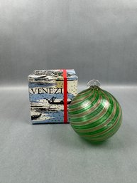 Murano  Hand Blown Ornament - Venice