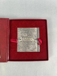 Solidarity Medal Commemorating 1980 Formation Of Trade Union