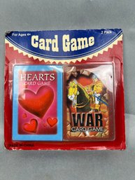 War And Hearts Card Games.