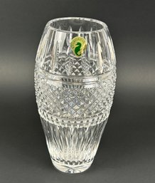 Vintage Waterford Crystal Cut Glass Irish Lace Vase