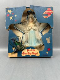 Vintage Peerless Tree Top Angel - In Original Box