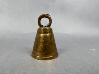 Vintage India Brass Bell.