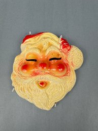 Vintage Santa Face- Ready To Hang #1