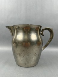 Colonial Pewter Pitcher