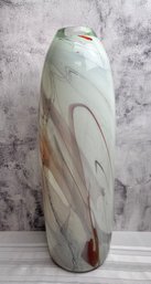 Murano Style Art Glass Vase Signed To CB Love BB 1988-local Pick Up