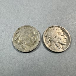 Two Buffalo Nickels