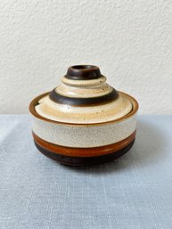 Denby Pottery Condiment Lidded Jar - England