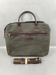 Pebble Beach Concours D Elegance Waxed Cotton Mulholland Bag