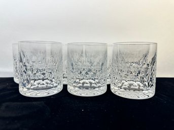 Peill Crystal Granada Old Fashion Set Of 7 Glasses  *Local Pickup Only*