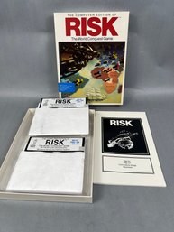 Computer Risk Game On Floppy Disk By Virgin Leisure Games.