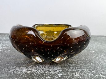 Vintage Murano Glass Ashtray