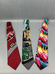 Lot Of Three Ties RM Style And Dennis Simon