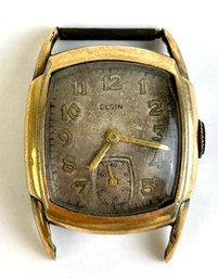 Vintage Mans Elgin Tank Style Watch