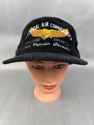 Tactical Air Commander Corduroy Ear Flap Hat.