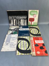 Vintage Car Service Manuals.