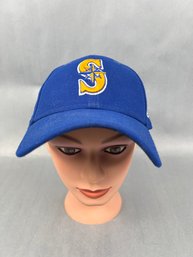 Seattle Mariners 40th Anniversary Velcro Adjustable Hat.